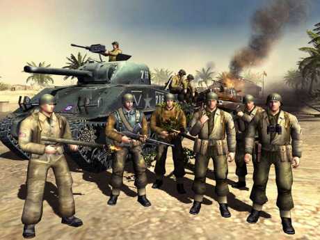 Men of War: Screen zum Spiel Men of War.