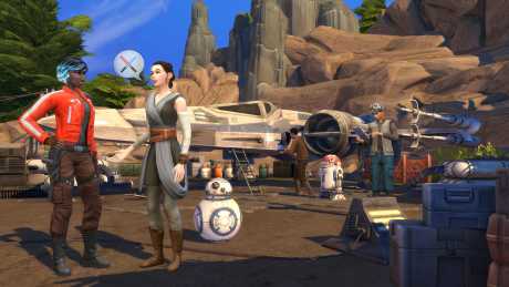 Die Sims 4: Star Wars - Reise nach Batuu - Screen zum Spiel The Sims? 4 Star Wars: Journey to Batuu.