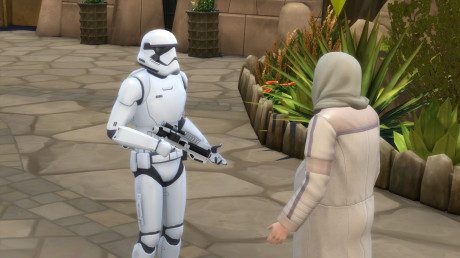 Die Sims 4: Star Wars - Reise nach Batuu: Screenshots aus dem Spiel