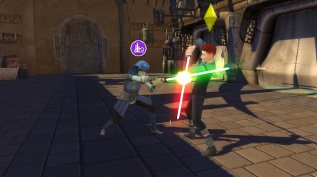 Die Sims 4: Star Wars - Reise nach Batuu: Screenshots aus dem Spiel