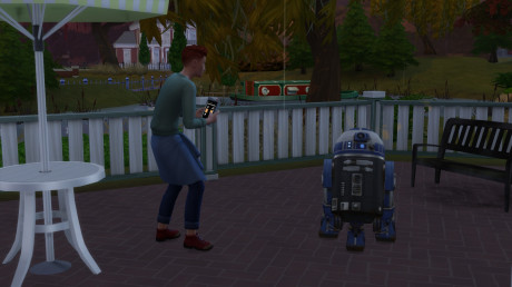 Die Sims 4: Star Wars - Reise nach Batuu: Screenshots aus dem Spiel