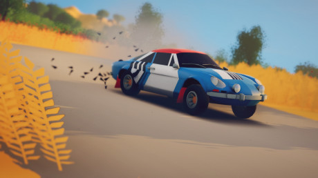 art of rally: Screenshots aus dem Spiel