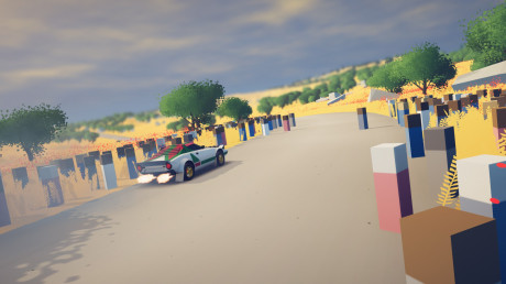 art of rally: Screenshots aus dem Spiel