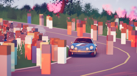 art of rally: Screenshots aus dem Spiel