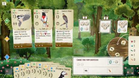 Wingspan: Screen zum Spiel Wingspan.