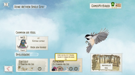 Wingspan - Screenshots aus dem Spiel