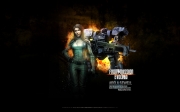 Front Mission Evolved - Wallpaper zum Hauptcharakter Adela aus Front Mission Evolved.