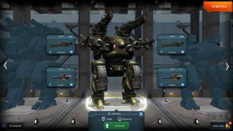 War Robots: Screen zum Spiel War Robots.