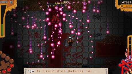 The Textorcist: The Story of Ray Bibbia: Screen zum Spiel The Textorcist: The Story of Ray Bibbia.