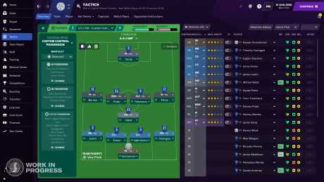 Football Manager 2021 - Screen zum Spiel Football Manager 2021.