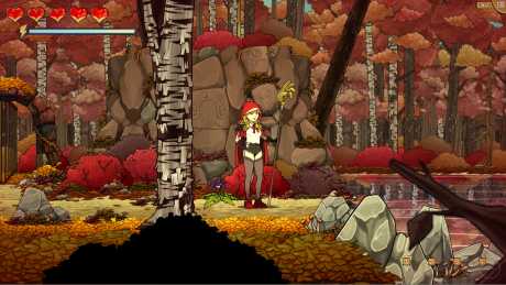 Scarlet Hood and the Wicked Wood - Screen zum Spiel Scarlet Hood and the Wicked Wood.
