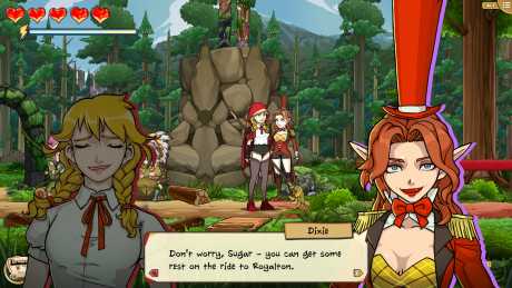 Scarlet Hood and the Wicked Wood: Screen zum Spiel Scarlet Hood and the Wicked Wood.