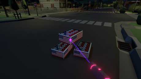 Fireworks Mania - An Explosive Simulator - Screen zum Spiel Fireworks Mania - An Explosive Simulator.