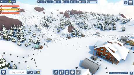 Snowtopia: Ski Resort Tycoon - Screen zum Spiel Snowtopia: Ski Resort Tycoon.