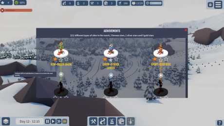 Snowtopia: Ski Resort Tycoon - Screen zum Spiel Snowtopia: Ski Resort Tycoon.