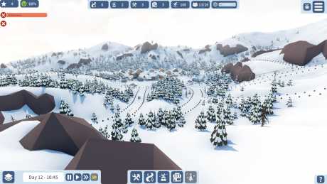 Snowtopia: Ski Resort Tycoon - Screen zum Spiel Snowtopia: Ski Resort Tycoon.