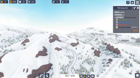 Snowtopia: Ski Resort Tycoon - Screen zum Spiel Snowtopia: Ski Resort Tycoon.