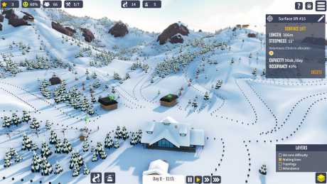 Snowtopia: Ski Resort Tycoon: Screen zum Spiel Snowtopia: Ski Resort Tycoon.