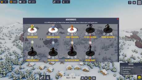 Snowtopia: Ski Resort Tycoon - Screen zum Spiel Snowtopia: Ski Resort Tycoon.