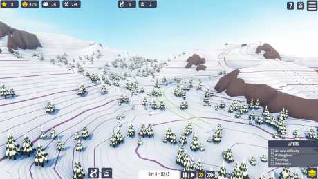 Snowtopia: Ski Resort Tycoon - Screen zum Spiel Snowtopia: Ski Resort Tycoon.