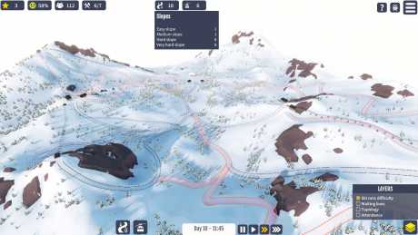 Snowtopia: Ski Resort Tycoon: Screen zum Spiel Snowtopia: Ski Resort Tycoon.