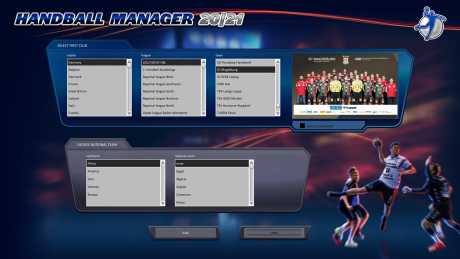 Handball Manager 2021: Screen zum Spiel Handball Manager 2021.