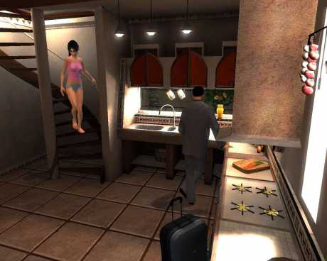 Dreamfall: The Longest Journey - Screen zum Spiel Dreamfall: The Longest Journey.