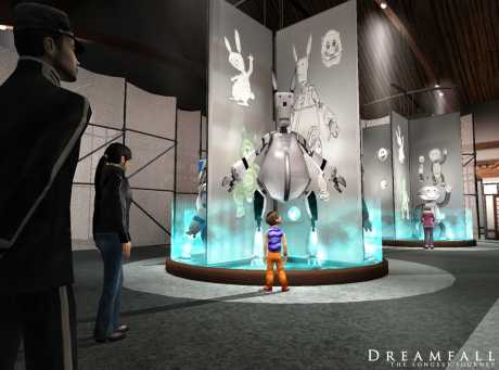 Dreamfall: The Longest Journey - Screen zum Spiel Dreamfall: The Longest Journey.