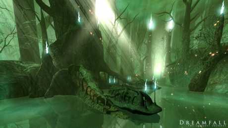 Dreamfall: The Longest Journey - Screen zum Spiel Dreamfall: The Longest Journey.