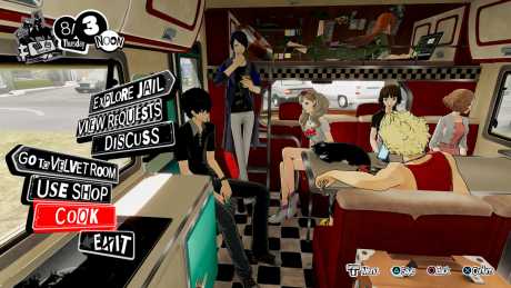 Persona 5 Strikers: Screen zum Spiel Persona 5 Strikers.