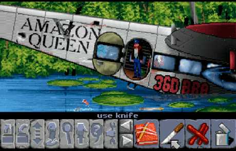 Flight of the Amazon Queen: Screen zum Flight of the Amazon Queen.