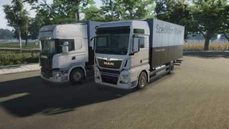 On The Road - Truck Simulator - Screen zum Spiel On The Road - Truck Simulator.