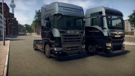 On The Road - Truck Simulator - Screen zum Spiel On The Road - Truck Simulator.