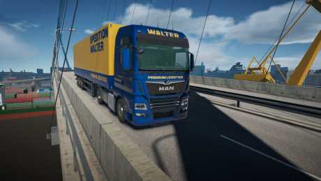 On The Road - Truck Simulator: Screen zum Spiel On The Road - Truck Simulator.