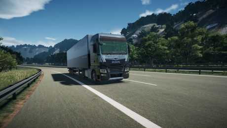 On The Road - Truck Simulator - Screen zum Spiel On The Road - Truck Simulator.