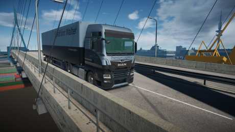 On The Road - Truck Simulator: Screen zum Spiel On The Road - Truck Simulator.