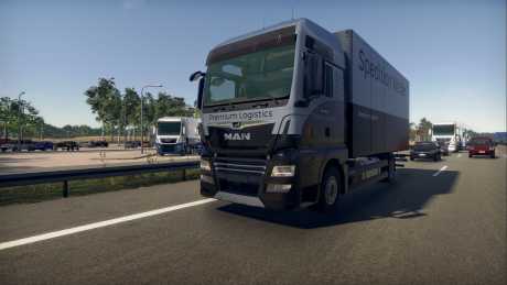 On The Road - Truck Simulator: Screen zum Spiel On The Road - Truck Simulator.