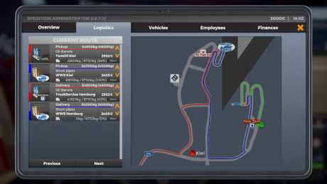 On The Road - Truck Simulator: Screen zum Spiel On The Road - Truck Simulator.