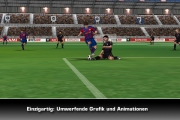 Pro Evolution Soccer 2010: Screenshot zur iPhone und iPod touch Fassung