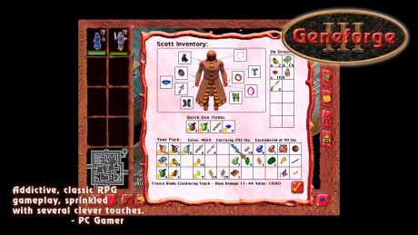 Geneforge 3 - Screen zum Spiel Geneforge 3.