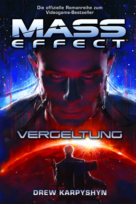 Mass Effect: Buch Cover zum neusten Roman Vergeltung.