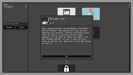 Nightfall Hacker: Screen zum Spiel Nightfall Hacker.