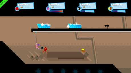 SpeedRunners - Screen zum Spiel SpeedRunners.