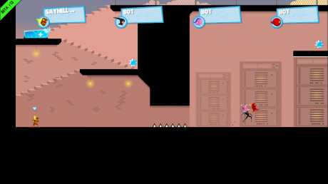 SpeedRunners: Screen zum Spiel SpeedRunners.