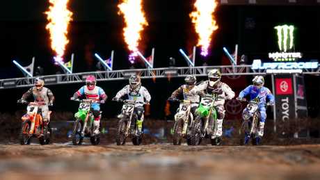 Monster Energy Supercross - The Official Videogame 4: Screen zum Spiel Monster Energy Supercross - The Official Videogame 4.