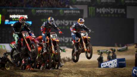 Monster Energy Supercross - The Official Videogame 3 - Screen zum Spiel Monster Energy Supercross - The Official Videogame 3.