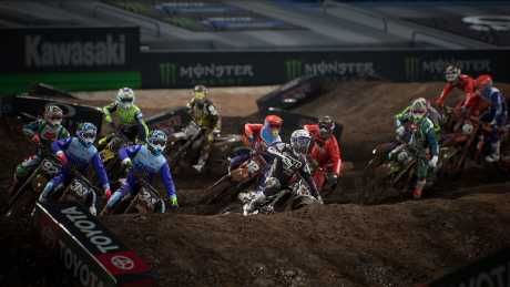 Monster Energy Supercross - The Official Videogame 3 - Screen zum Spiel Monster Energy Supercross - The Official Videogame 3.