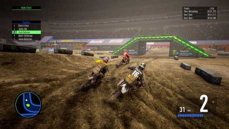 Monster Energy Supercross - The Official Videogame 3: Screen zum Spiel Monster Energy Supercross - The Official Videogame 3.