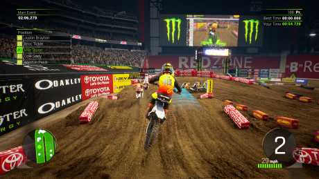 Monster Energy Supercross - The Official Videogame 2: Screen zum Spiel Monster Energy Supercross - The Official Videogame 2.