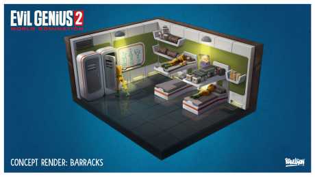 Evil Genius 2: World Domination: Screen zum Spiel Evil Genius 2: World Domination.